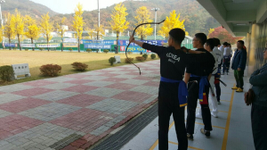 육군3사관학교 초보 궁사, 전국체전 메달 적중 