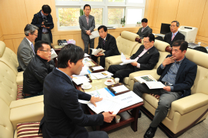 경산시, 지역출신 도의원 초청 간담회