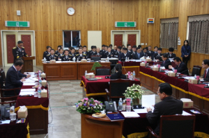 경북도 의회 영주소방서 행정사무 감사