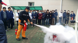 포항 북구보건소, 청사 합동소방훈련