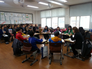 상주교육청, 집단상담 현장 공개보고회
