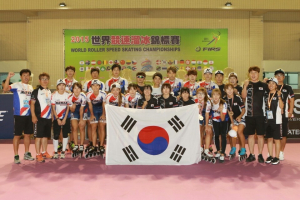‘태극마크’ 안동시청롤러경기단, 세계선수권서 펄펄
