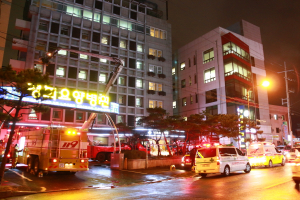 포항남부소방서, 가상화재 불시출동훈련 실시