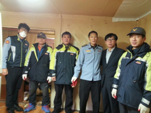 포항 죽도동 의용소방대 ‘집수리 뚝딱’