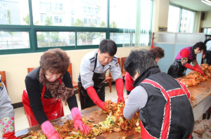 고령경찰서 의무경찰 김장김치 우리 손으로
