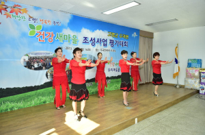 건강새마을 조성사업 평가대회