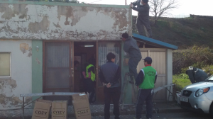 동해면, 집수리 자원봉사활동 펼쳐