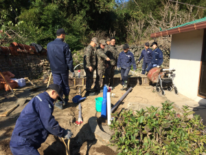 6항공전단 시설대대, 집수리 봉사활동