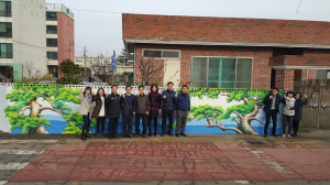 포항 대송면사무소, 벽화그리기 사업 시행