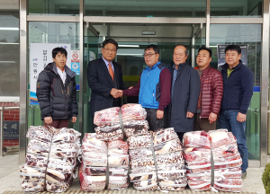 안동 청년회, 풍산읍에 겨울이불 22채 기탁