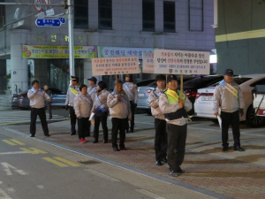 의성署, 연말 평온한 치안유지 가두홍보 캠페인