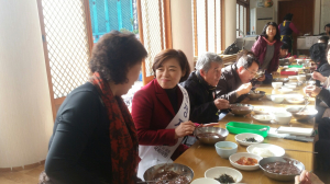 김정재, 동지 팥죽 지지기반 확산 