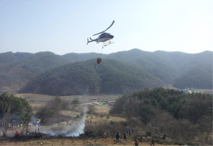 산불 발생시…청송·의성 공동대처