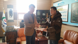 안동시 강남동자치회, 신생아에 천연 목화솜 베개 제공
