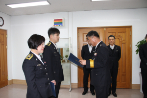 영주소방서, 40명에 임용장 수여식
