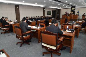 청송군의회 임시회 개회…15건 심의