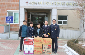 성주소방서, 설맞이 사회복지시설 방문