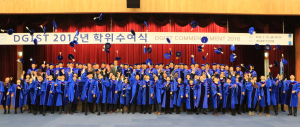 DGIST, 학위수여식…석ㆍ박사 66명 배출