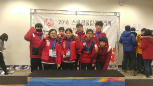 안동영명학교 선수단, 국가대표 희망 쐈다