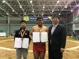 의성중 임기도, 전국씨름선수권 장사급 우승