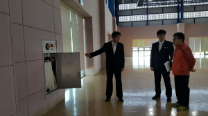 포항남부소방서, 제20대 국회의원 선거 투표소 소방특별점검 실시