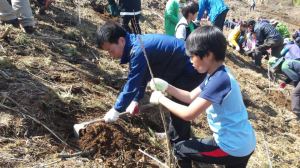 “산벚나무야 무럭무럭 자라라”