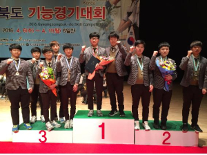 포항흥해공고,‘경북 기능대회’ 휩쓸다