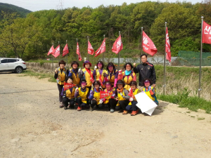 포항 대송면, 운제산 일원 환경정화ㆍ산불 예방 캠페인