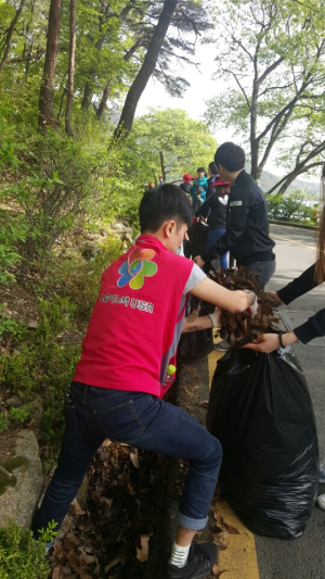 행락철 대비 금오산 환경 정비