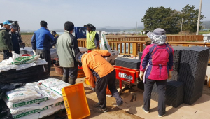 영덕군, 친환경쌀 벼 포트묘 농법 보급