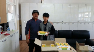 울진 후포동부초, 전교생에 계란 전달