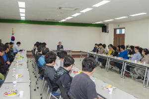 울릉, 군청 무기계약근로자 근무 애로사항 청취 간담회