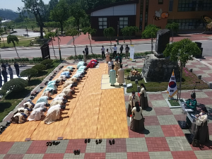 누에 혼령 위로하는 ‘풍잠 기원제’