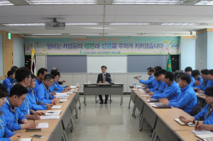 이영순 안전보건공단 이사장, 대구지역본부 방문