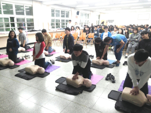 울릉교육청, 4분의 기적 심폐소생술 교육 