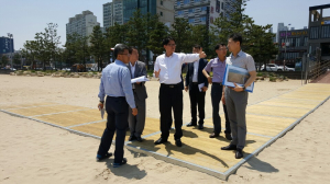 개장 앞둔 해수욕장 6곳 현장 점검