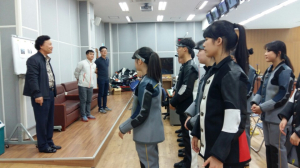 임경 울진교육청 교육장, 소년체육대회 출전 선수 격려 