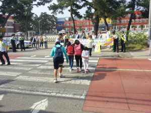 포항남부署 동해파출소, 교통사고 예방 활동 전개