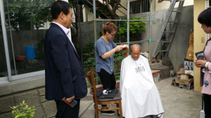 상대동지역사회보장협, 사랑의 이ㆍ미용 봉사 실시