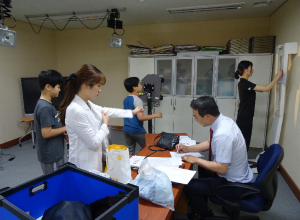 고령교육청, 초교생 척추측만증 검사