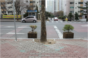 가로수 친환경 보호판 교체