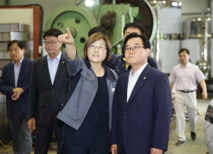 백선기 칠곡군수, 근로자 소통한다