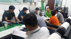 구미 상모사곡동, 7월 단체장 회의