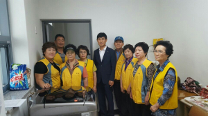 죽도동 지역자원봉사대, 홀몸어르신 빨래방 운영