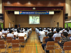 영주중학교 전문직업인 초청 특강ㆍ직업실무 체험행사 실시