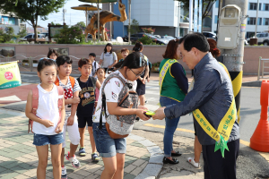 의성군, 어린이보호구역 내 교통안전 캠페인 실시