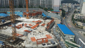 포항 아파트 공사장 인근 주민 불편 호소