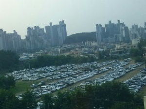장성동 미활용군용지, 임시주차장 역할 ‘톡톡’