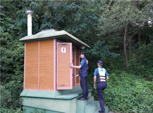 칠곡署, 범죄 예방 공중화장실 특별예방진단