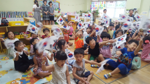 경산시 중방동, 태극기 달기 붐 조성 ‘앞장’ 